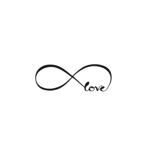 Infinity Love – Semi-Permanent Tattoo