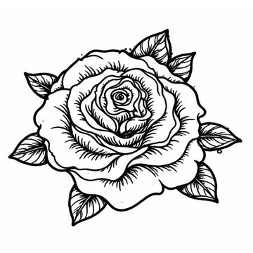 The Midnight Bloom - Semi-Permanent Tattoo