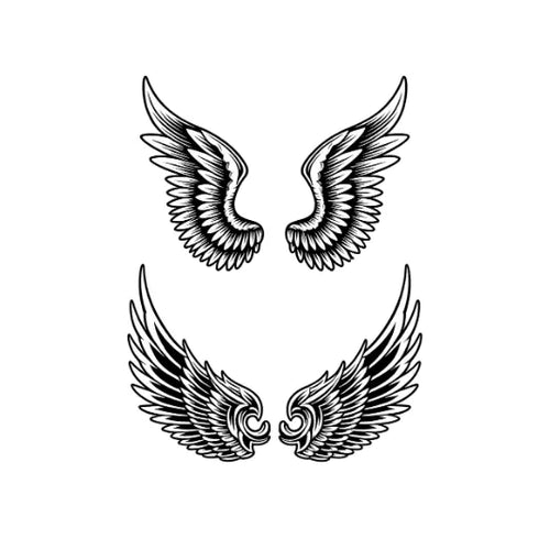 Angel Wings Pack of 2 Tattoo