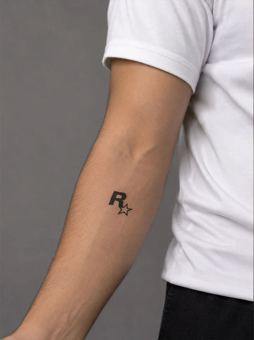 Rockstar R Tattoo