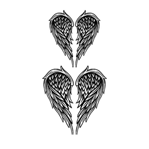 Wings Pack of 2 Tattoo