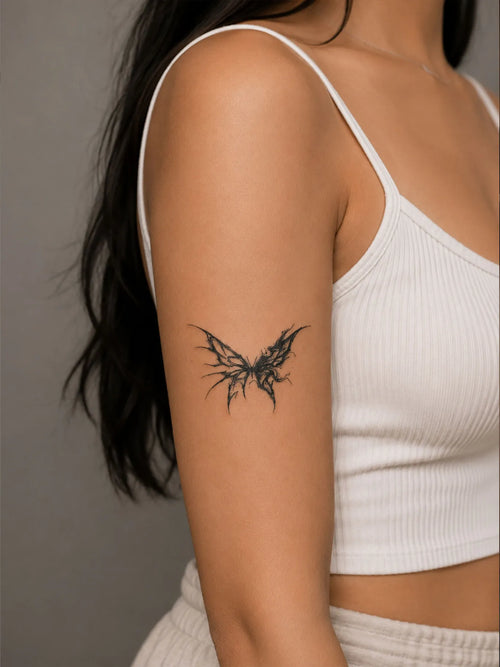 Ethereal Fracture Tattoo