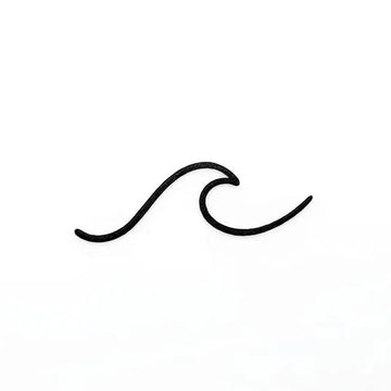 Minimalist Wave Tattoo – Semi-Permanent | Stay Tatt