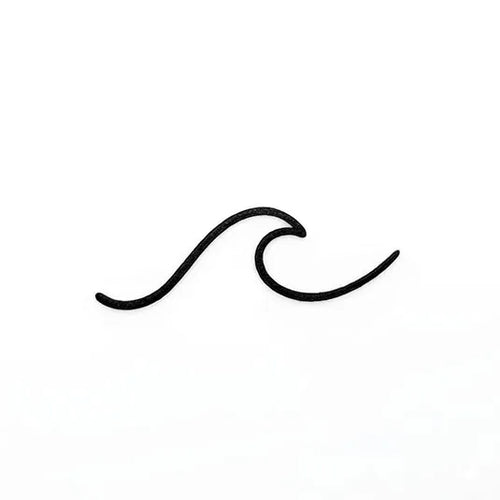 Minimalist Wave Tattoo