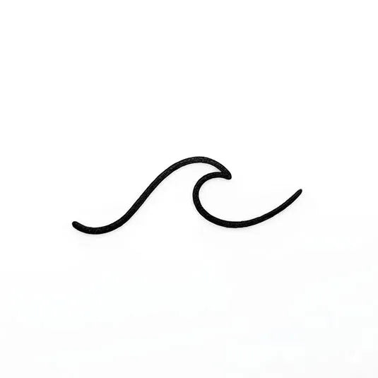 Minimalist Wave Tattoo – Semi-Permanent | Stay Tatt