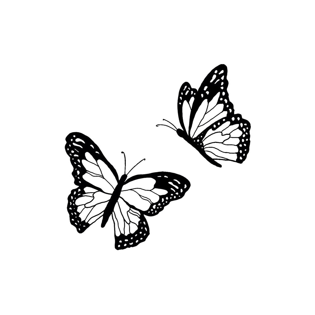 BUTTERFLY COUPLE - Stay Tatt | Temporary Tattoos 