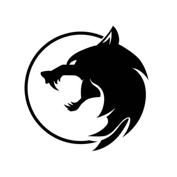 Lunar Wolf Semi-Permanent Tattoo – Moon Howl Art | Stay Tatt