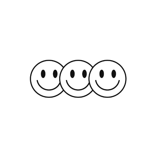 Emoji Face Semi-Permanent Tattoo – Finger Tattoo Art | Stay Tatt