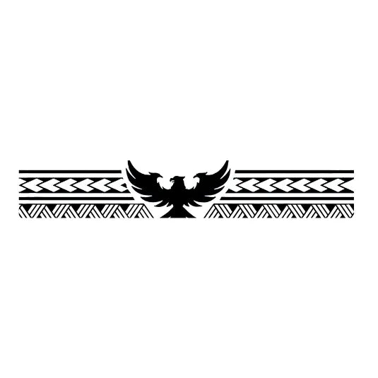 Eagle Armband Semi-Permanent Tattoo – Bold Band Art | Stay Tatt