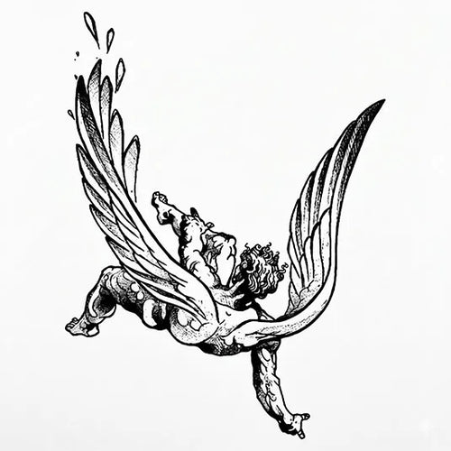 Fall of Icarus Tattoo