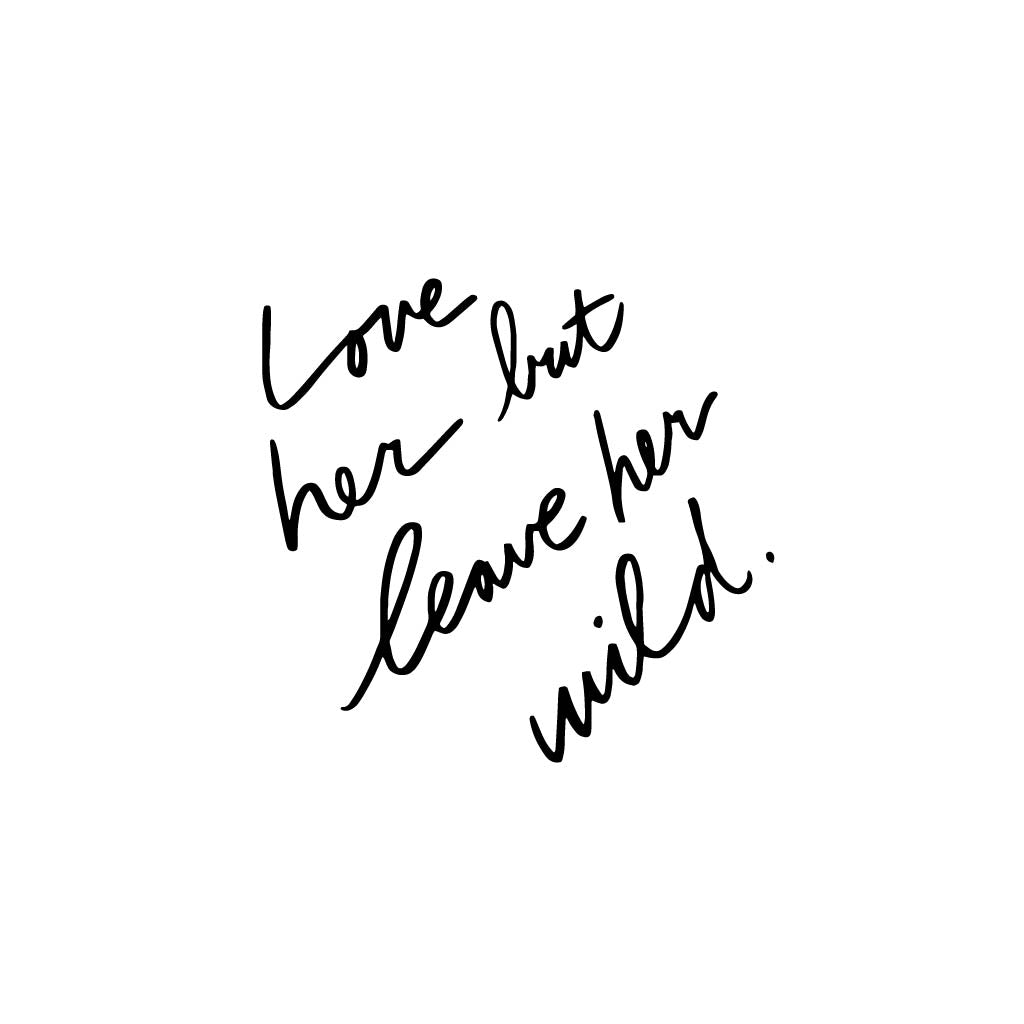 LOVE HER HARD - Stay Tatt | Temporary Tattoos 