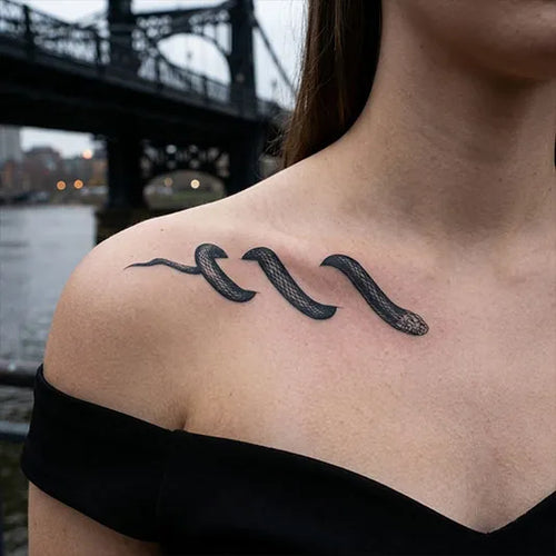 Serpentine Snake Tattoo