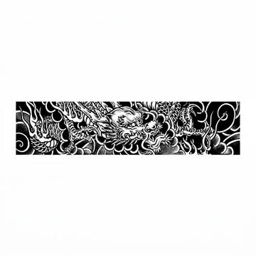 Japanese Dragon Armband Tattoo