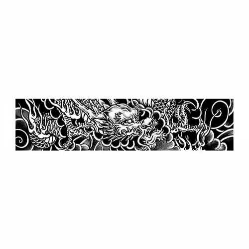 Japanese Dragon Armband Tattoo