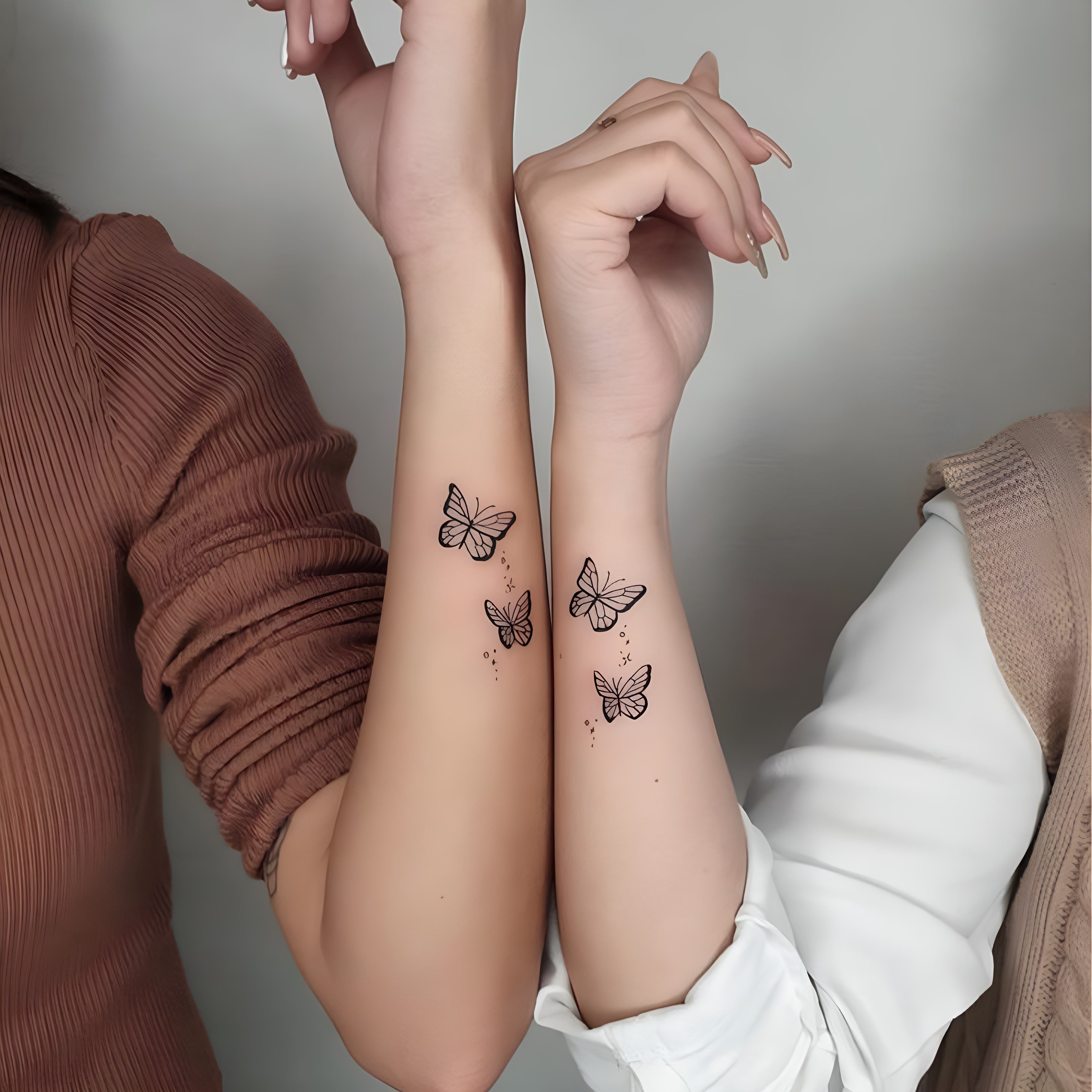 SPARKLING BUTTERFLIES - Stay Tatt | Temporary Tattoos 