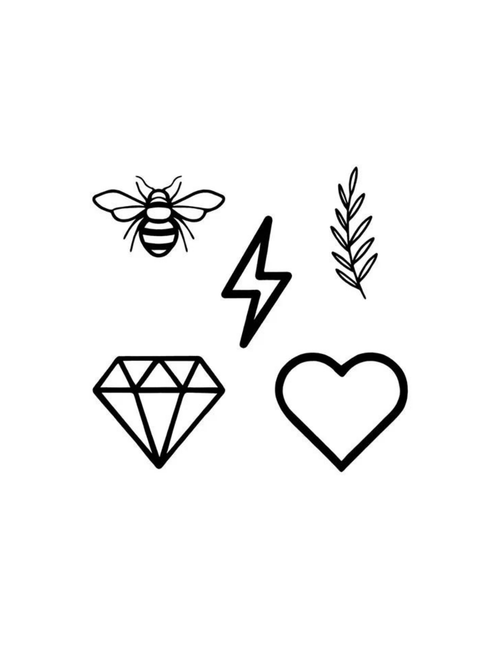 Bold Icons Pack Tattoo
